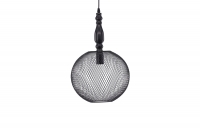 Valence loftlampe Ø30cm i sort mesh