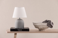 Styrsö bordlampe Ø25cm beton grå