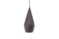 Sandared pendel loftlampe Ø20cm i brun resin