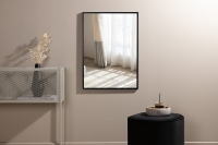 Plakat Curtain 30x40cm beige