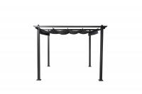 Lazio pergola 295x295x250cm grå