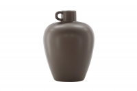Cent vase Ø24cm højde 33cm brun