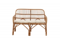 Nella udend&oslash;rs 2-personers sofa natur