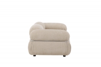Mika modulsofa Beige/Sølv – elegant og stilren 2 dele