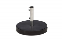 Stathera parasolfod &Oslash;50cm i mrkegr&aring; granit