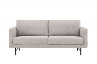 Sky sofa 3-personers lys brunt stof