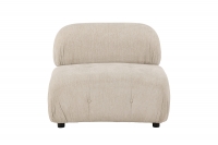 Mika midtermodul sofa 95x80 beige