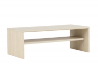 Telemarket sofabord 110x50 cm i hvidpigmenteret MDF papirlaminat