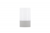Tubu bordlampe Ø10×18 cm – Grå/hvid