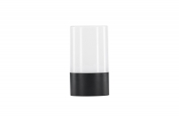 Tubu bordlampe Ø10×18 cm – Sort/hvid