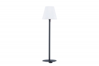 Moris gulvlampe Ø50×187 cm – Sort/hvid