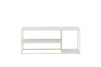 Staal sofabord 120x50cm beige