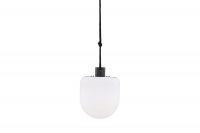 Colie pendel Ø16×21 cm – Sort/hvid