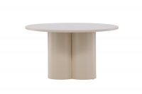 Olivia sofabord &Oslash;80cm MDF beige