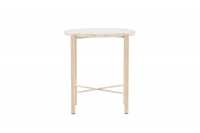 Sandhamn sofabord &Oslash;40cm beige