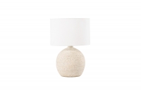 Tjörn bordlampe 60cm med terracottafod og hvid skærm