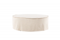 Vindö Ottoman Ø101cm beige stof