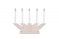 Verbier bordlampe 41x31cm fyrretræ hvid