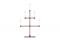 Avoriaz bordlampe 53x92cm rød