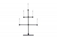 Avoriaz bordlampe 53x92cm sort