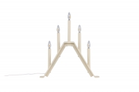 Åre bordlampe 32x36cm stål beige