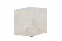 York loungebord 30x35x25cm MDF beige