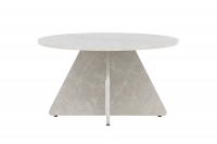 Bootcut loungebord 45x80x80cm MDF beige