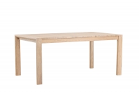 Slider spisebord 170x95 cm med 2 tillægsplader natur