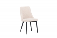 Leone spisebordsstol beige med stålben