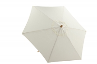 Corypho parasol med tr&aelig;stang &Oslash;250cm hvid