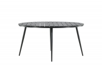 Break rundt havespisebord &Oslash;150cm sort