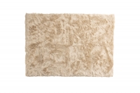 Katy tæppe med blødt falsk pels 230x160 cm beige