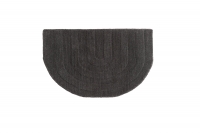 Nora d&oslash;rm&aring;tte halvm&aring;ne 80x50cm sort