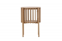 Rubbo sidebord  Ø45cm MDF natur