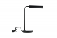 Harmonica bordlampe 43cm stål sort