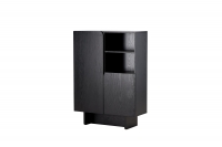Tyresö skab MDF 110x80x30cm sort