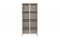Piring vitrinskab 190x90x40cm beige
