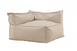 Rambo hjørne loungesofa 105x105cm beige