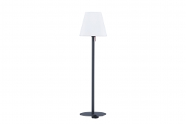 Moris gulvlampe Ø50×187 cm – Sort/hvid