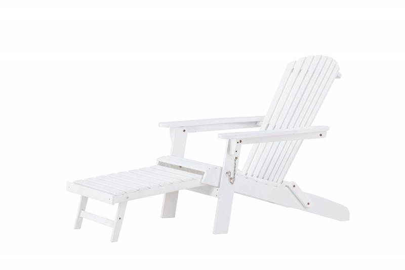 Tropea solstol i akacia tr&aelig; FSC 100% hvid