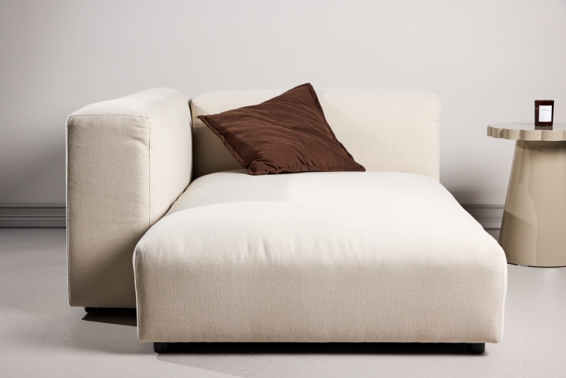 Mavi sofa modul med chaiselong beige