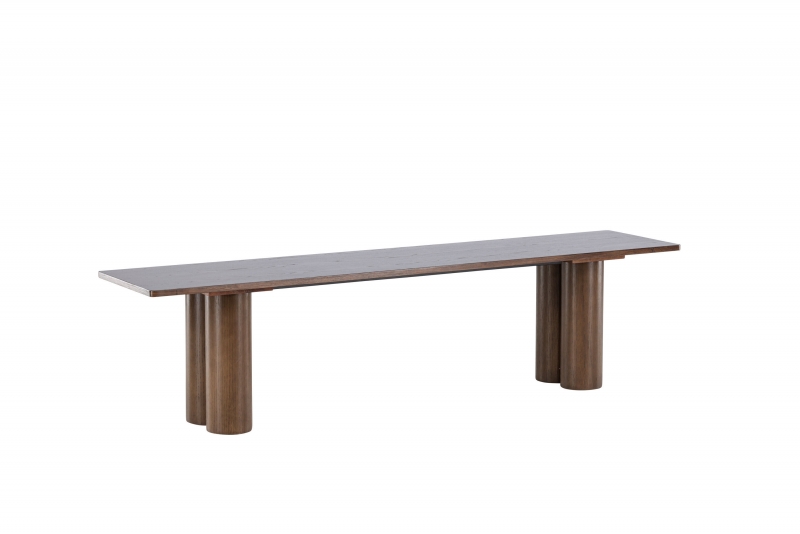Olivia bænk 180x40x45cm mocca