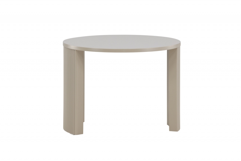 Bristol sofabord &Oslash;60cm MDF beige