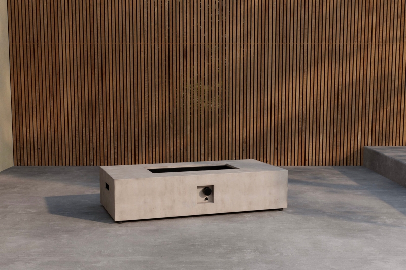 Kea Fire Pit gas ildsted 137x68cm gr&aring;