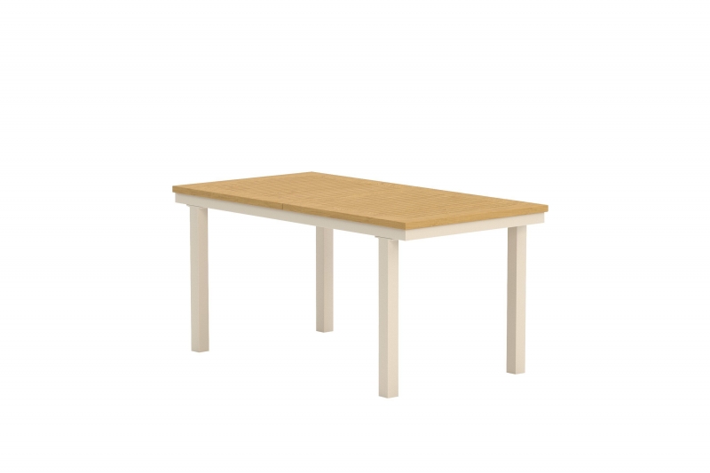 Panama have udtr&aelig;ksbord 160&ndash;240x90cm beige og teak