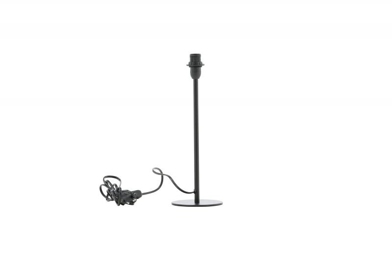 Dasir bordlampe uden skærm 43 cm i sort stål