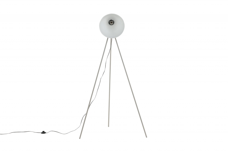Tiv gulvlampe 140cm stål beige