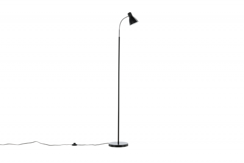 Lina gulvlampe 150cm stål sort