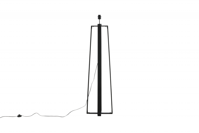 Avspark gulvlampe 137cm sort