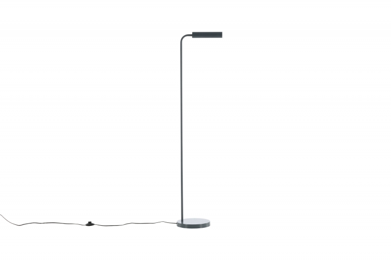 Harmonica gulvlampe 144cm stål grå
